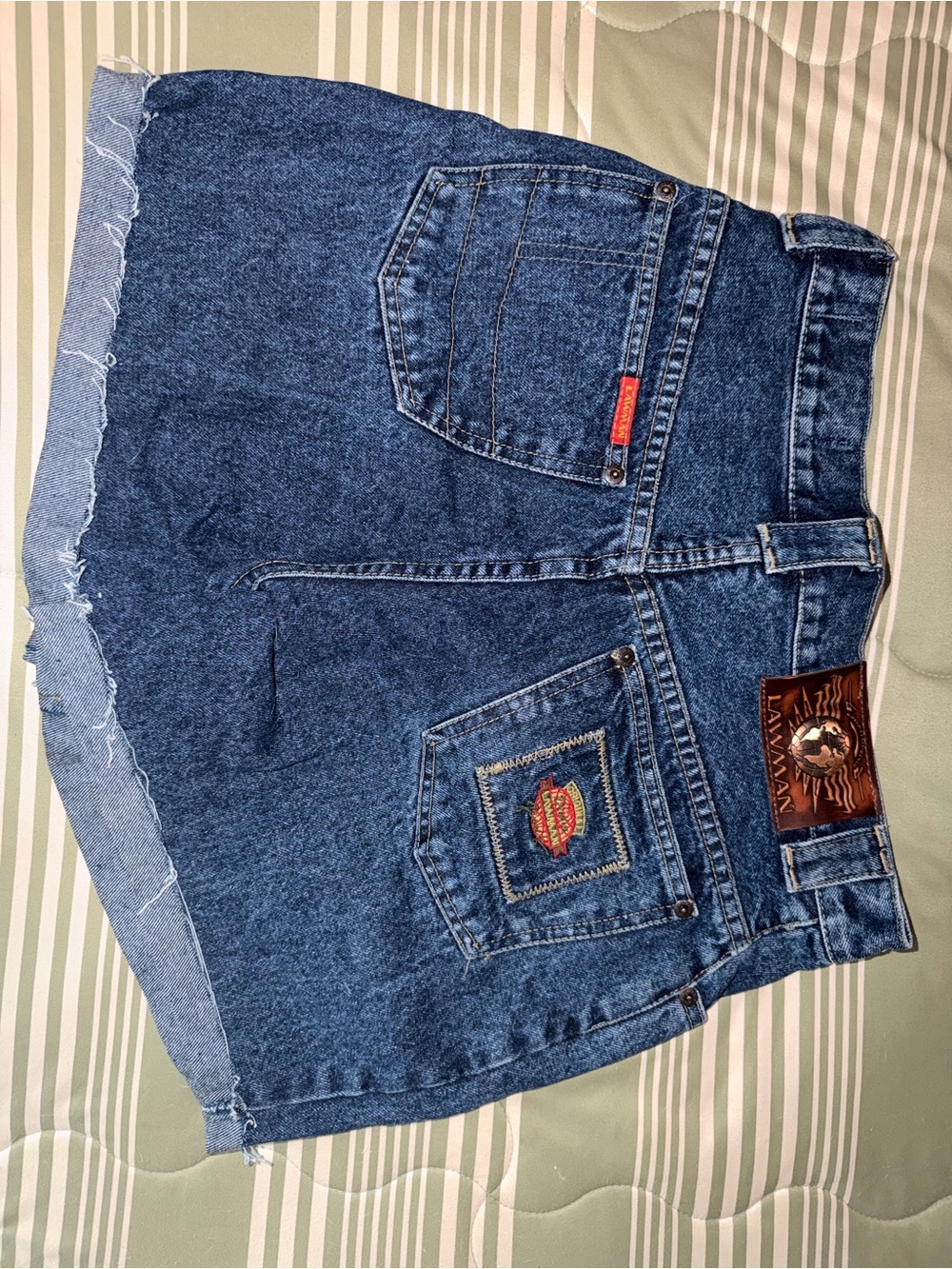 True Vintage Lawman Denim Shorts